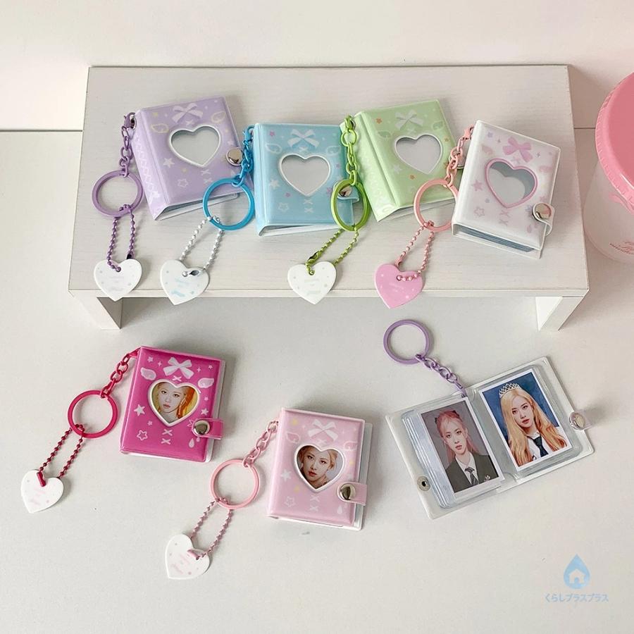 ミニシール帳 6個入り キーホルダー DIY 手作り 6.5*5.4 2インチ ト
