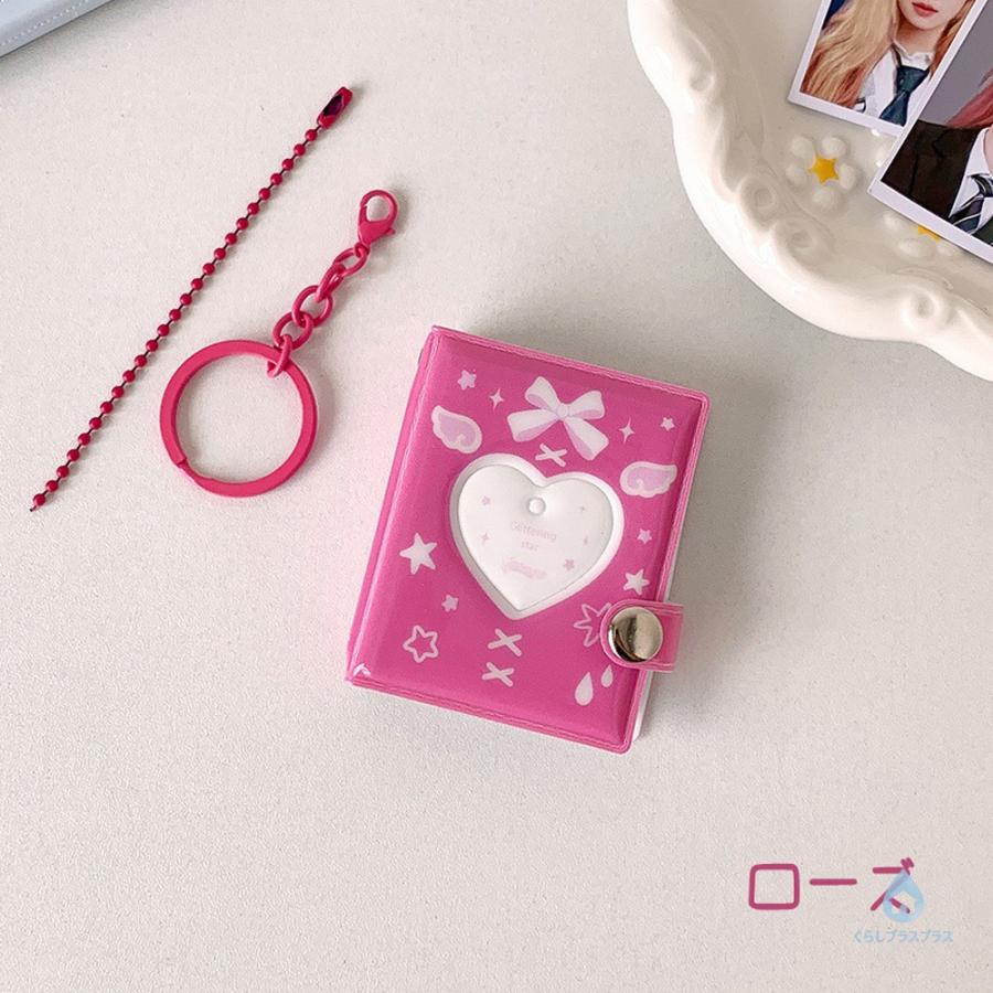 ミニシール帳 6個入り キーホルダー DIY 手作り 6.5*5.4 2インチ ト