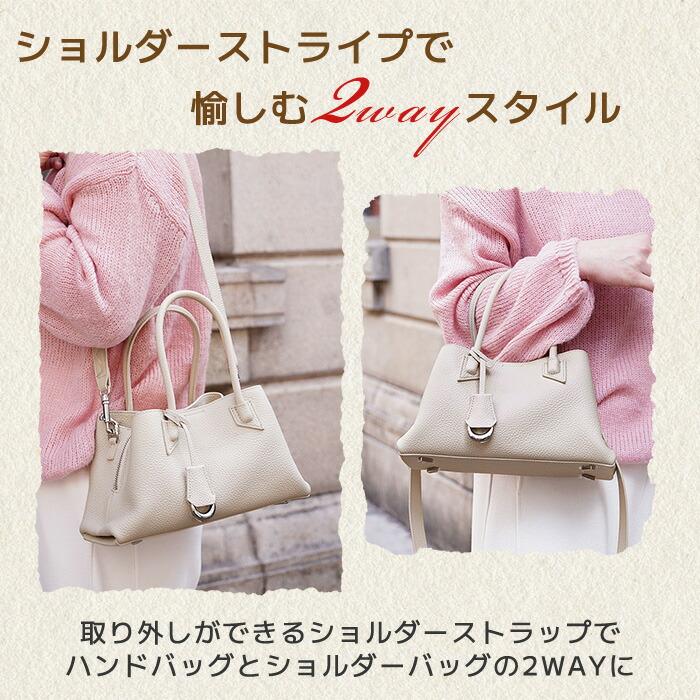 レディース 本革 バケツバッグ 2WAY 牛革 ハンドバッグ ショルダーバッグ 斜めがけ 大容量 ブラック セレモニー 通勤 オフィス きれいめ 上品 お仕事バッグの画像