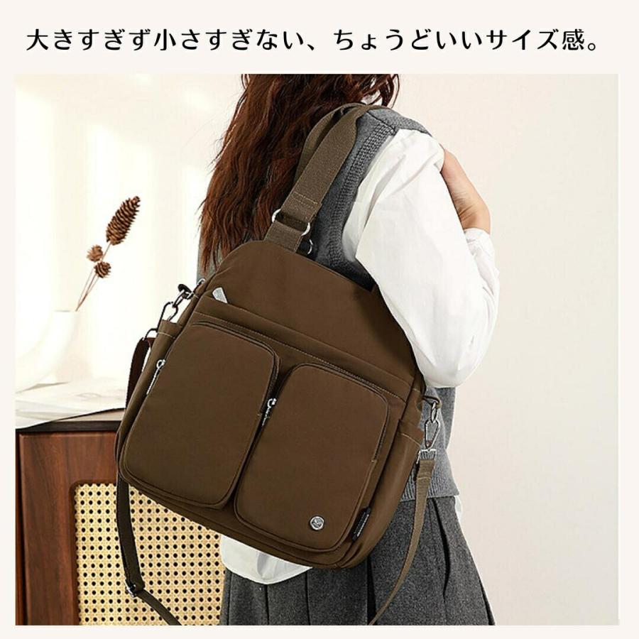 トートバッグ レディース 大きめ A4対応 3way ショルダーバッグ 斜