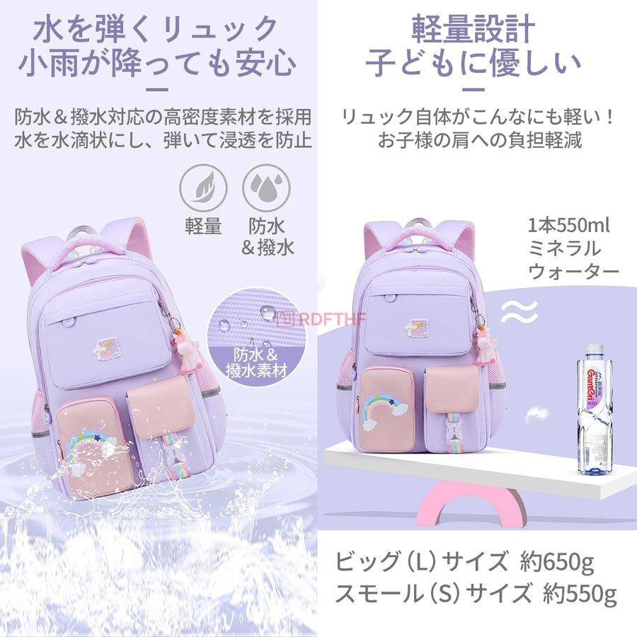 キッズ リュック 女の子 ユニコーン 防水 20L 35L 大容量 A4対応