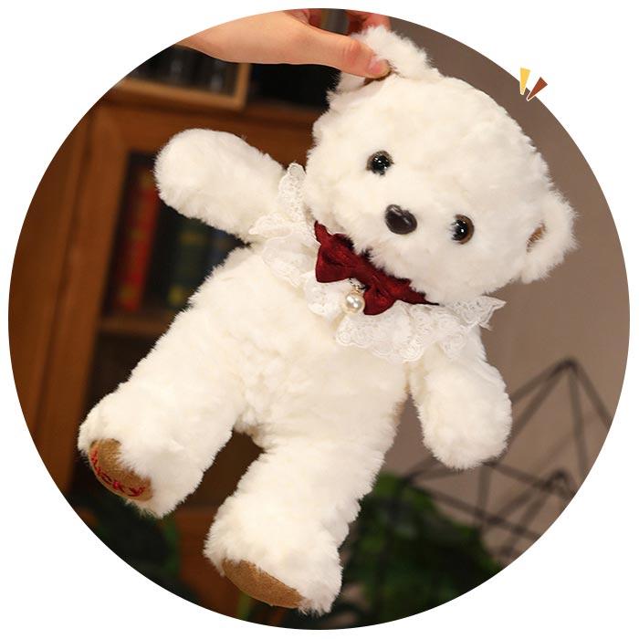 くまのぬいぐるみ ティディベア くま ぬいぐるみ かわいい 白熊 クマ