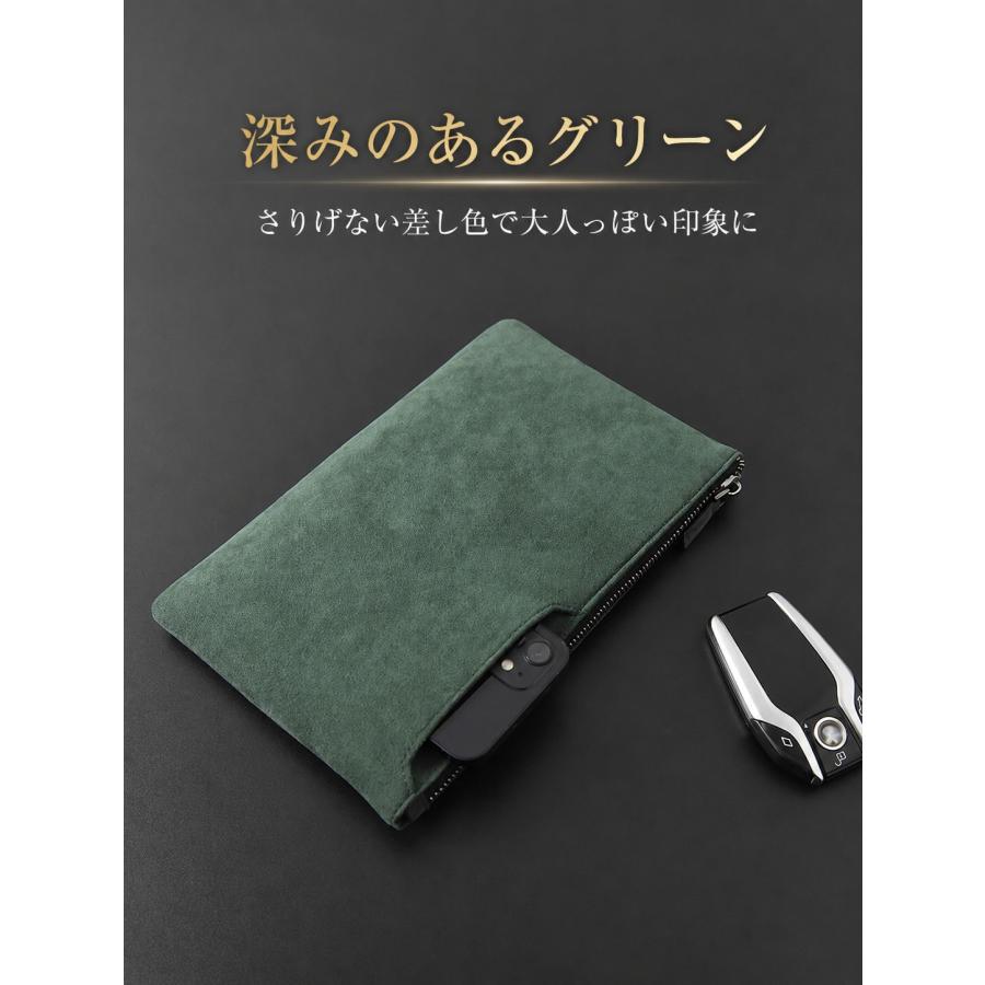 クラッチバッグ メンズ PUレザー ブラック セカンドバッグ 手持ち 着脱