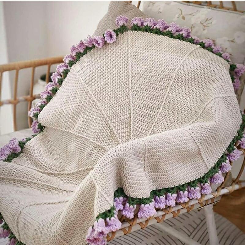 花束ブランケット ブーケブランケット マジックフラワーブランケット