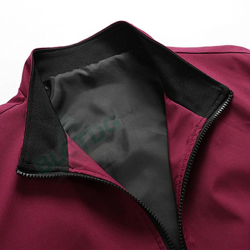 ジャケット メンズ 秋服 ミリタリージャケット 無地 ブルゾン スイング 