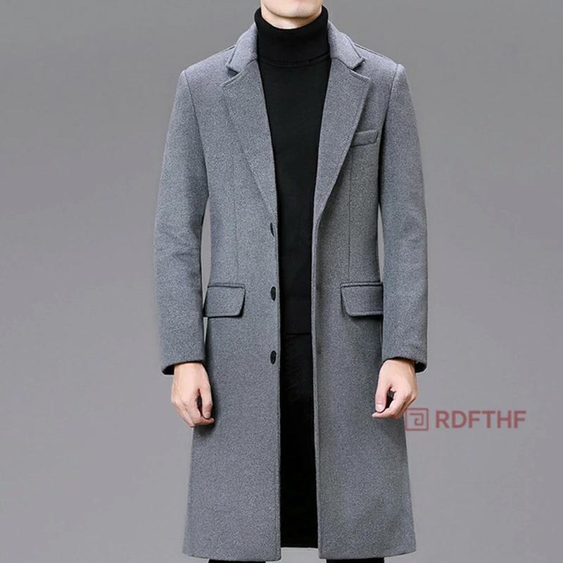 ロングコート チェスターコート メンズ ウール コート ビジネスコート