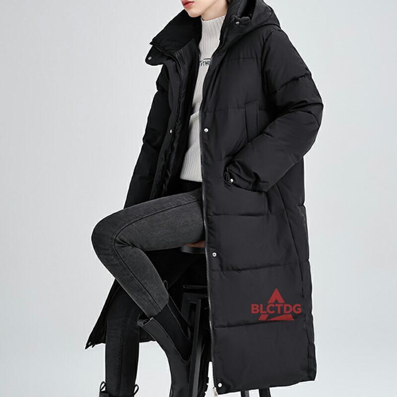 アウター ロング レディース 中綿 コート ベンチコート スタンドカラー