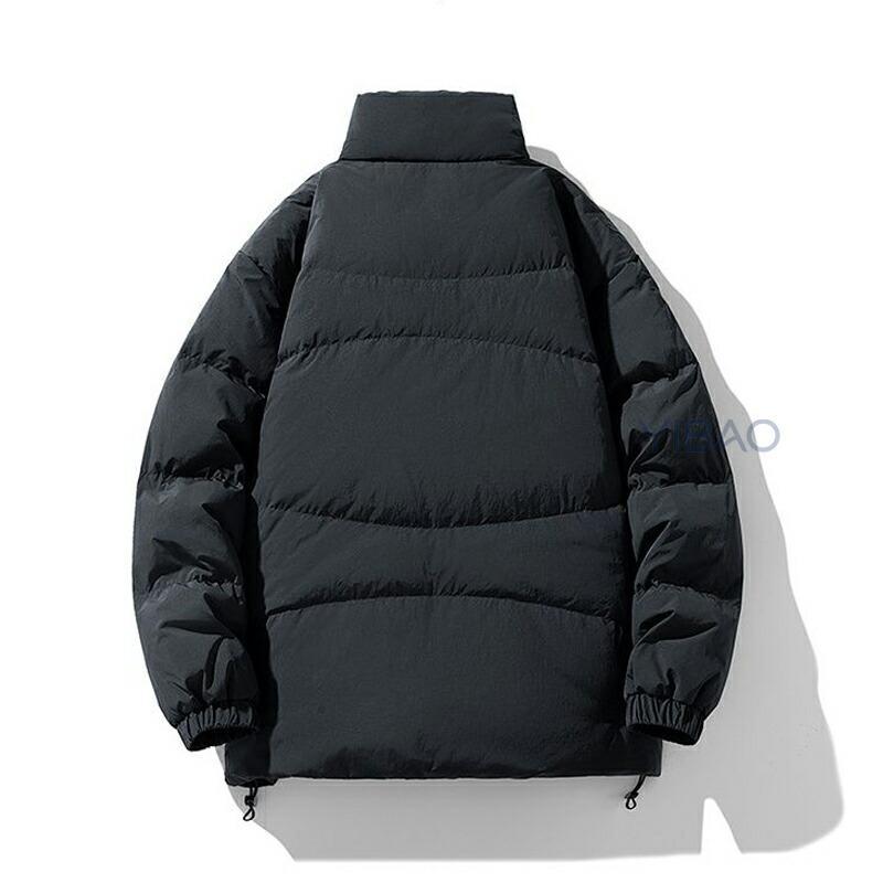 ダウンジャケット メンズ 立ち襟 ジャケット ショート丈 ジップアップ