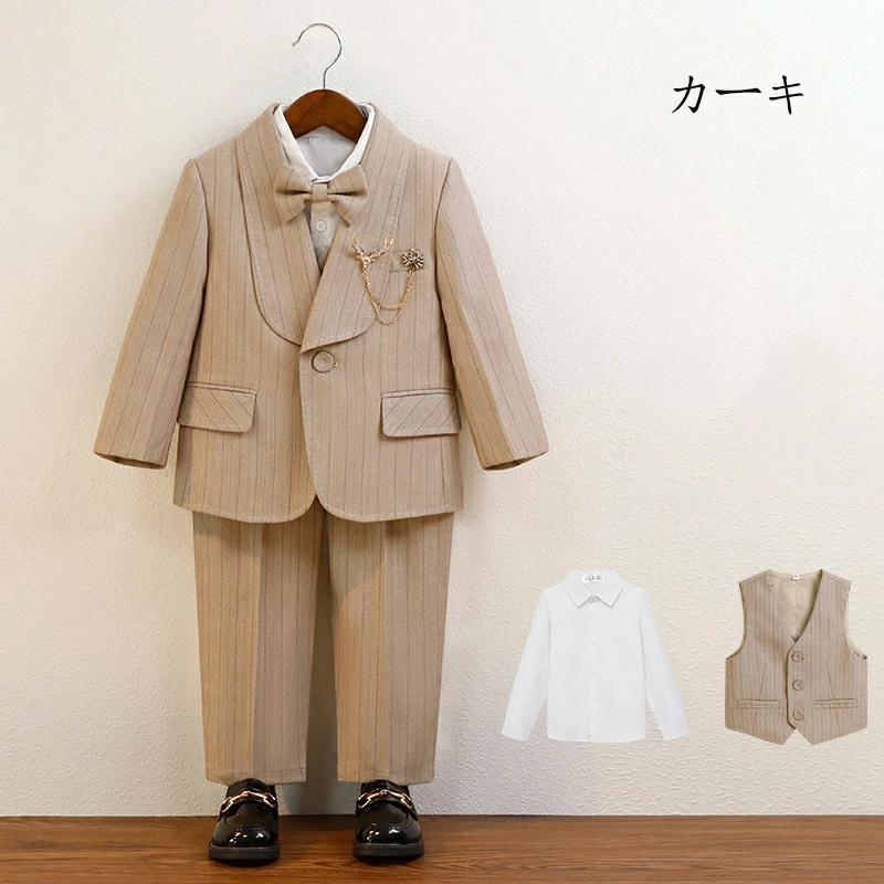 フォーマル スーツ 男の子 キッズ 4- 5点セット スーツ 入学式 子供スーツ 発表会 入園式 こども 子供服 フォーマルスーツ キッズスーツ 七五三 ベビースーツ |  | 04