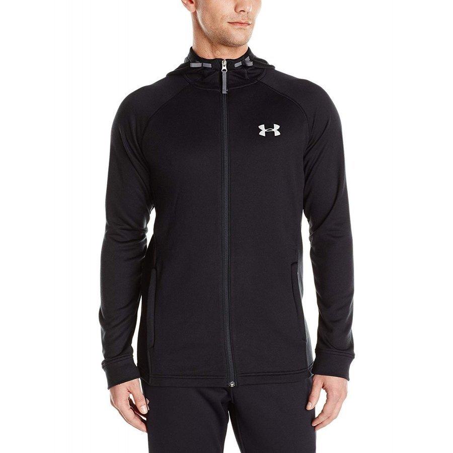 UNDER ARMOUR アンダーアーマー ジップ パーカー 黒 フーディー UNDER ARMOUR アンダーアーマー ジップ パーカー 黒 フーディー