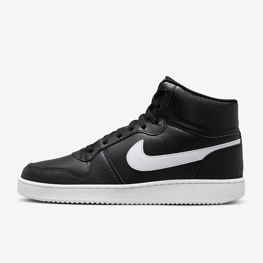 NIKE（ナイキ） スニーカー EBERNON MID AQ1773 002 メンズ 黒 白