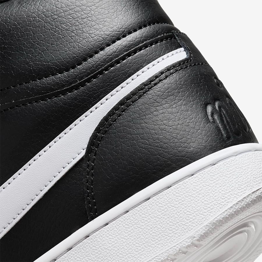 NIKE（ナイキ） スニーカー EBERNON MID AQ1773 002 メンズ 黒 白