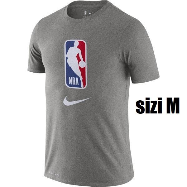 NIKE NBA Tシャツ メンズ ロゴ バスケット ナイキ 半袖 グレー AT0516 063｜metaballer｜02