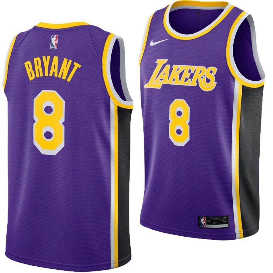 NBA #8 レイカーズ コービー ブライアント ステートメント エディション KOBE ユニフォーム AV3701 504 ブラックマンバ NIKE  : av3701 : メタボーラー - 通販 - Yahoo!ショッピング