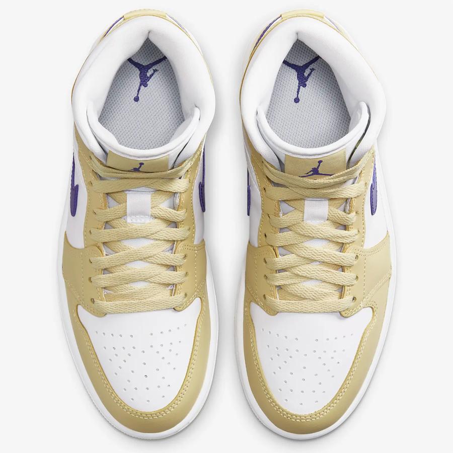 エア ジョーダン 1 NIKE AIR JORDAN MID ナイキ BQ6472 701 レモン 