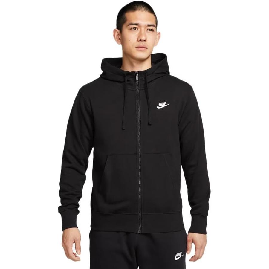 NIKE（ナイキ） NIKE CLUB FRENCH TERRY FULLZIP HOODY BV2649 010