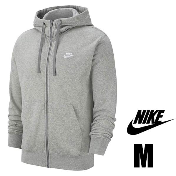 NIKE CLUB FRENCH TERRY FULLZIP HOODY BV2649 063 グレー 灰 メンズ ナイキ クラブ フレンチテリー フルジップ フーディ パーカー｜metaballer｜02