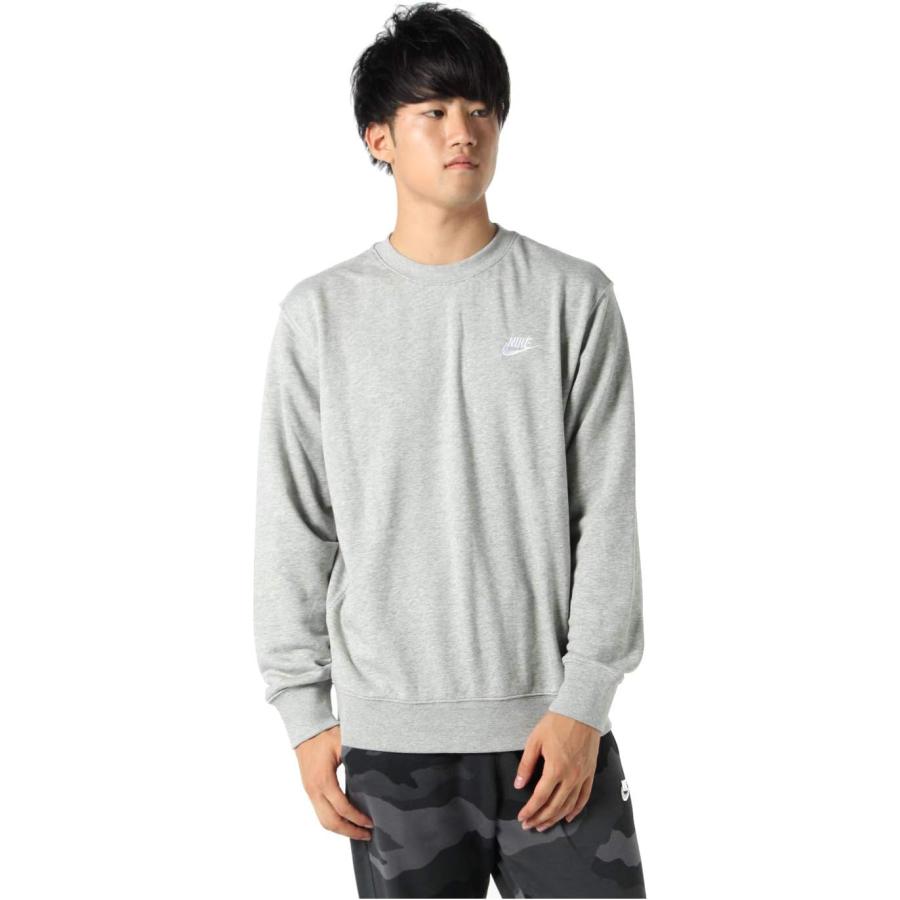 NIKE（ナイキ） NIKE CLUB FRENCH TERRY CREW BV2667 063 グレー 灰