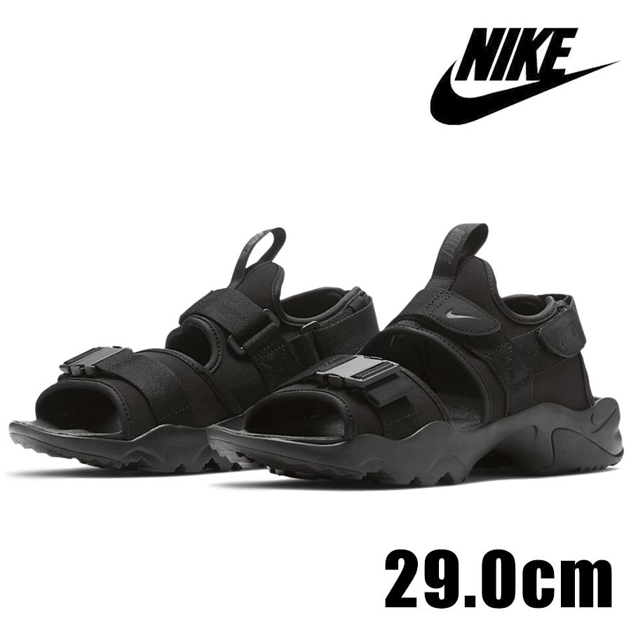 NIKE（ナイキ） キャニオン CI8797 001 サンダル メンズ ブラック 黒