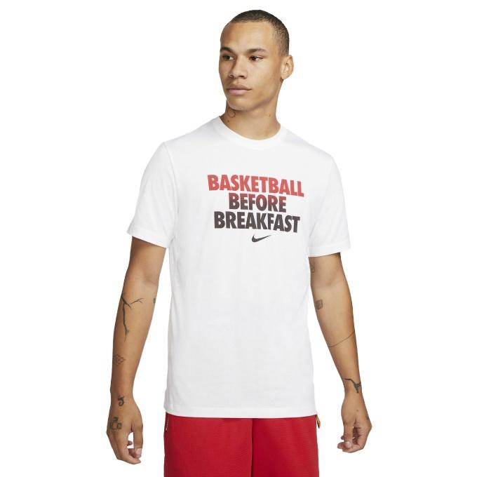 NIKE（ナイキ） バスケ 半袖 Tシャツ 白 ホワイト DN2985 メンズ