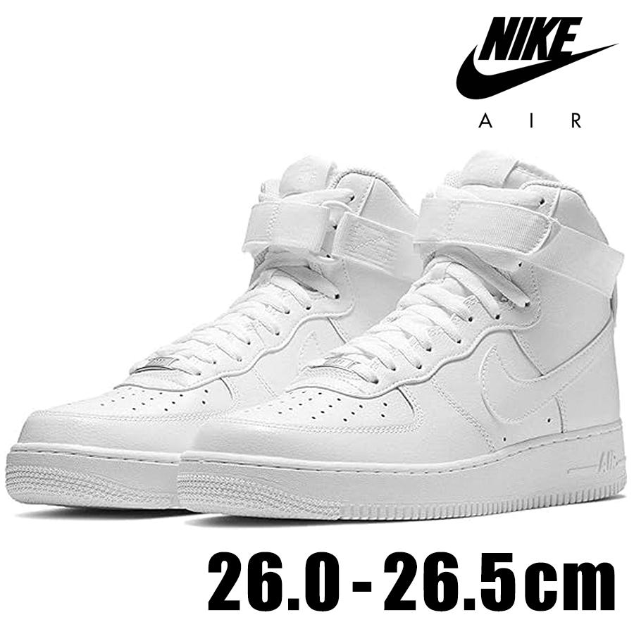 NIKE エアーフォース1 28cm 白ハイカットスニーカー NIKE AIR FORCE 1 HIGH '07 