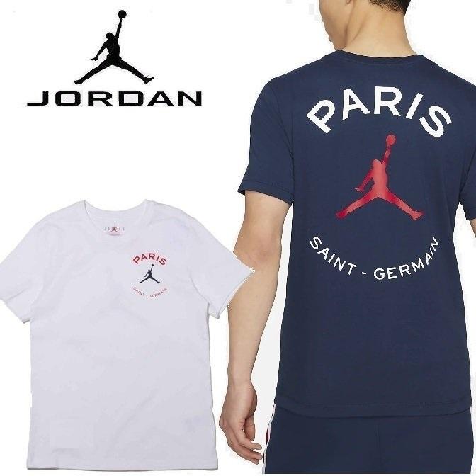 日本産 Nike Jordan As M J Psg Logo Tee ジョーダン パリ サンジェルマン ロゴ Air 23 Tシャツ Dj0402 100 Supplystudies Com