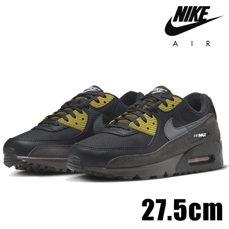 NIKE AIR MAX 90 FB9657 001 メンズ ブラック 黒 イエロー ナイキ エア 