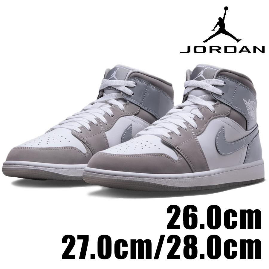 エア ジョーダン 1 NIKE AIR JORDAN MID SE HF3216 100 メンズ グレー