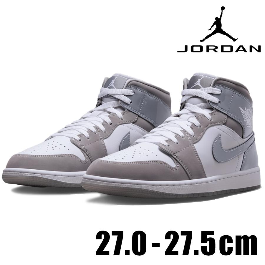 エア ジョーダン 1 NIKE AIR JORDAN MID SE HF3216 100 メンズ グレー