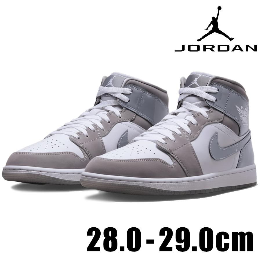 エア ジョーダン 1 NIKE AIR JORDAN MID SE HF3216 100 メンズ グレー