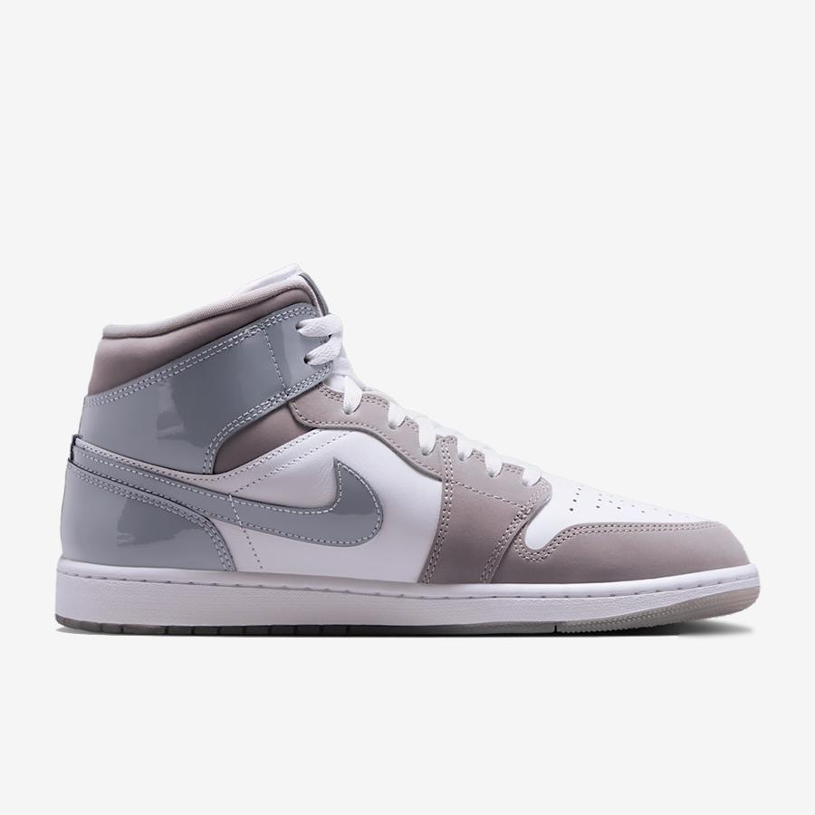 エア ジョーダン 1 NIKE AIR JORDAN MID SE HF3216 100 メンズ グレー