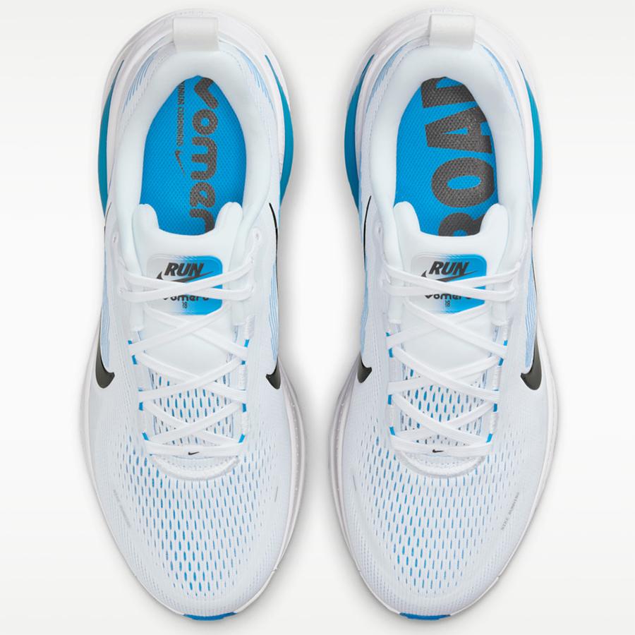 ナイキ ズーム ボメロ 18 ホワイト ブルー HM6803-109 美品　26 ズーム ボメロ NIKE ZOOM VOMERO 18 HM6803 109 ホワイト 白 ブルー 青