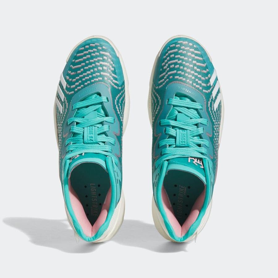D.O.N. ISSUE ADIDAS Issue 4 HR0718 メンズ ミント 緑 白 オフ D.O.N. ISSUE ADIDAS Issue 4 HR0718 メンズ ミント 緑 白 オフ