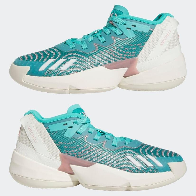 D.O.N. ISSUE ADIDAS Issue 4 HR0718 メンズ ミント 緑 白 オフ D.O.N. ISSUE ADIDAS Issue 4 HR0718 メンズ ミント 緑 白 オフ