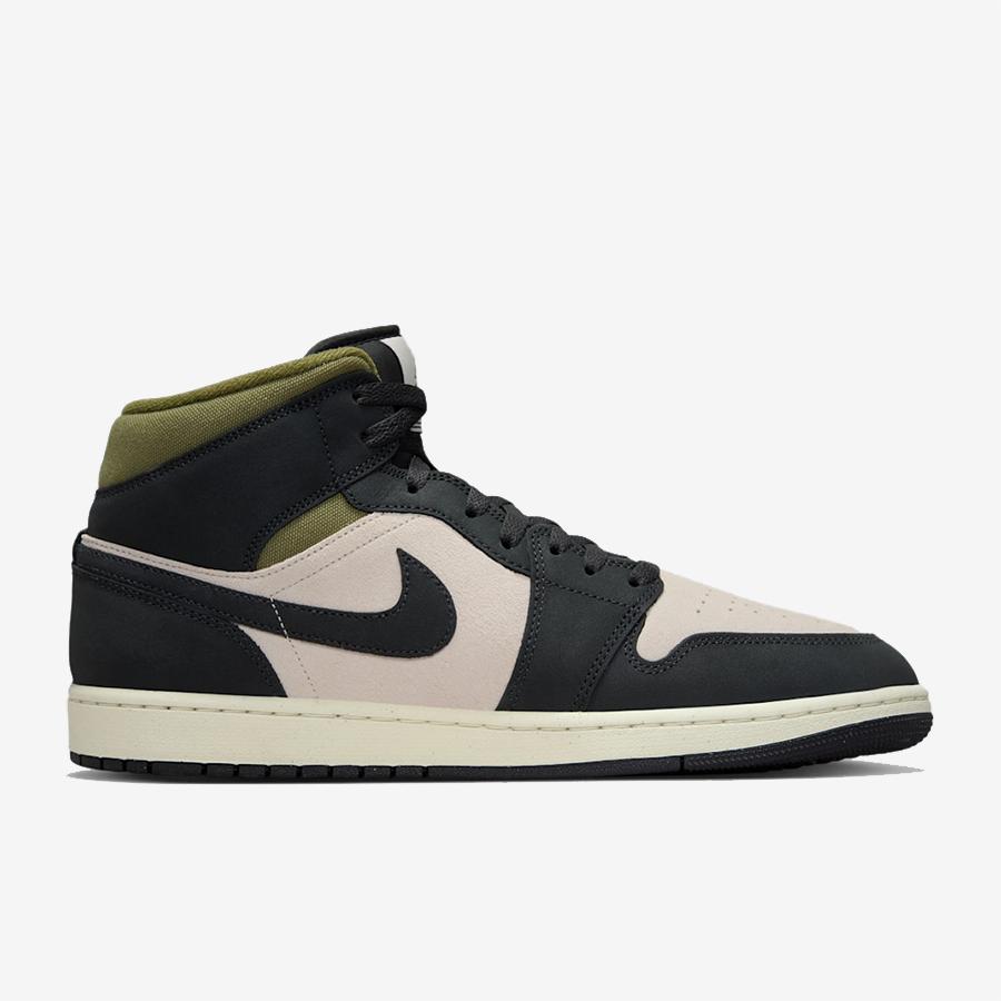 エア ジョーダン 1 NIKE AIR JORDAN MID HV4091 102 メンズ オリーブ