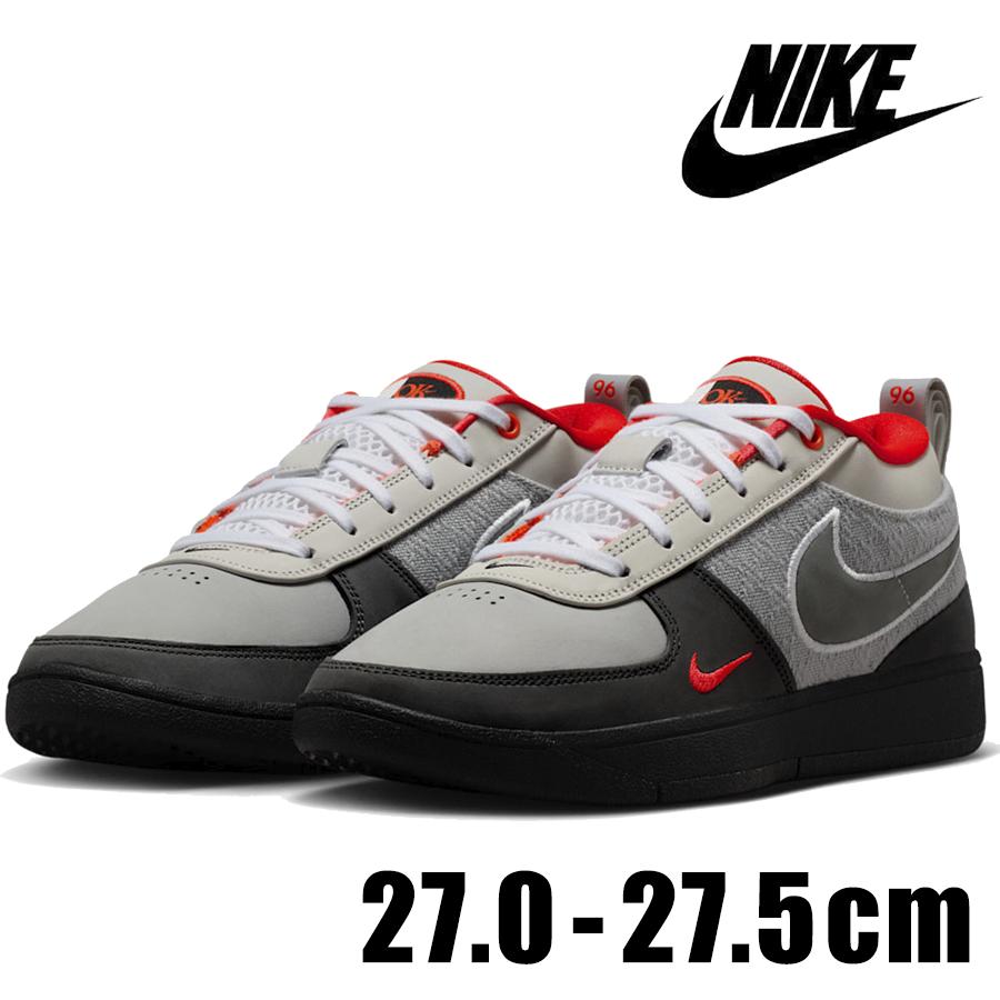NIKE（ナイキ） NIKE BOOK 1 Solar Red EP IR0839 001 メンズ グレー