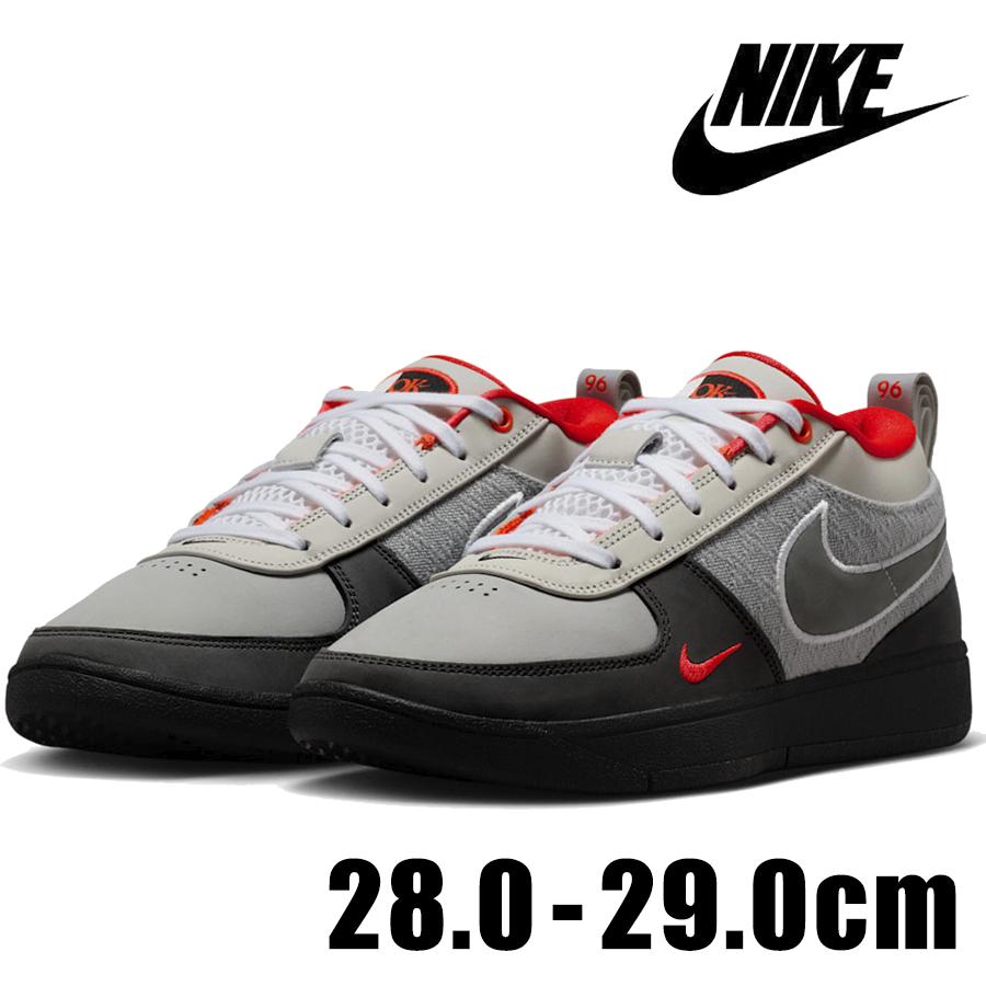 NIKE（ナイキ） NIKE BOOK 1 Solar Red EP IR0839 001 メンズ グレー