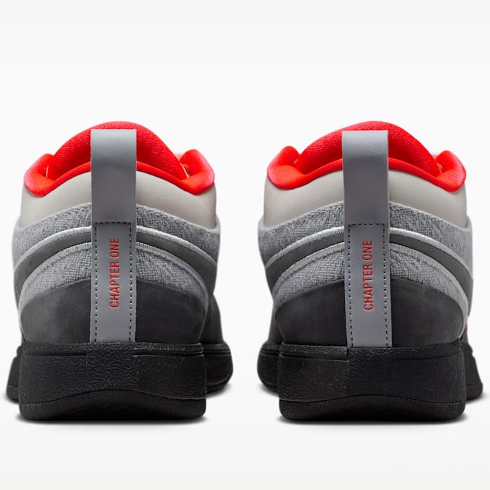 NIKE（ナイキ） NIKE BOOK 1 Solar Red EP IR0839 001 メンズ グレー