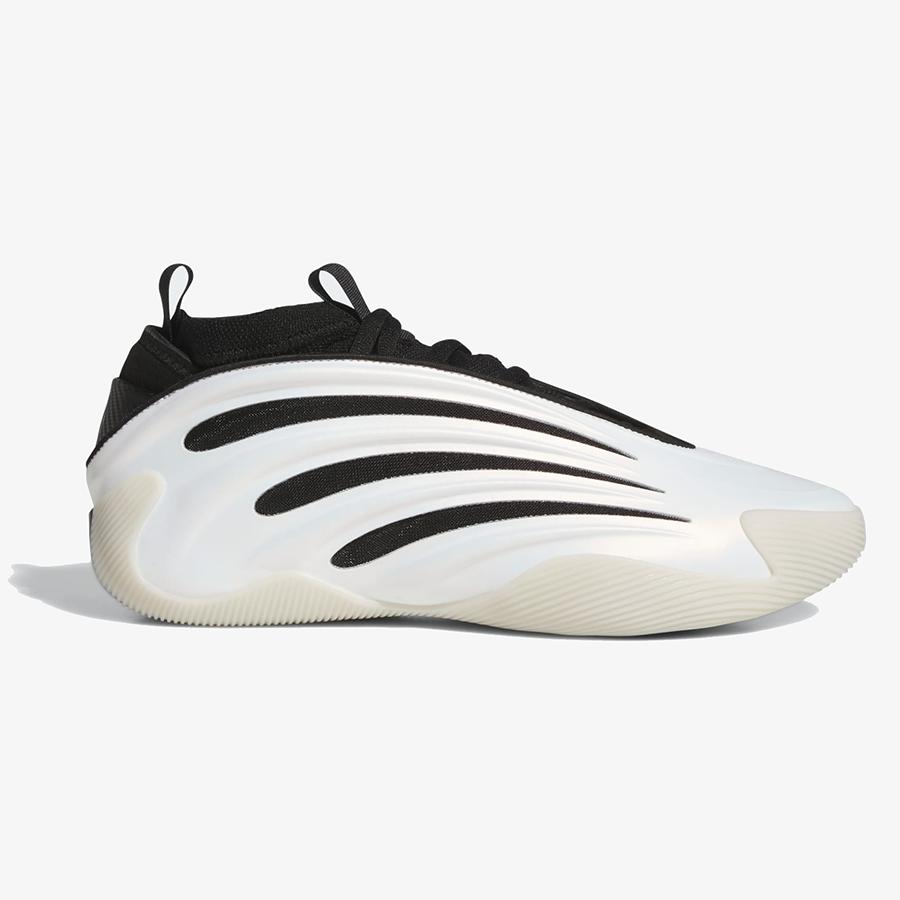 adidas Harden Volume 9 JR2504 メンズ ホワイト 白 ブラック 黒 アディダス ハーデン ボリューム バッシュ シューズ_5