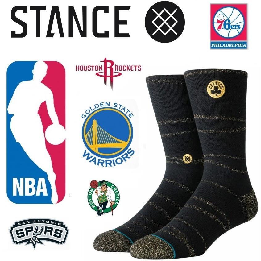 STANCE × NBA バスケットボール スタンス 公式サプライヤー メンズ 靴下 ソックス M558B19 Lサイズ 27 - 29 cm｜metaballer