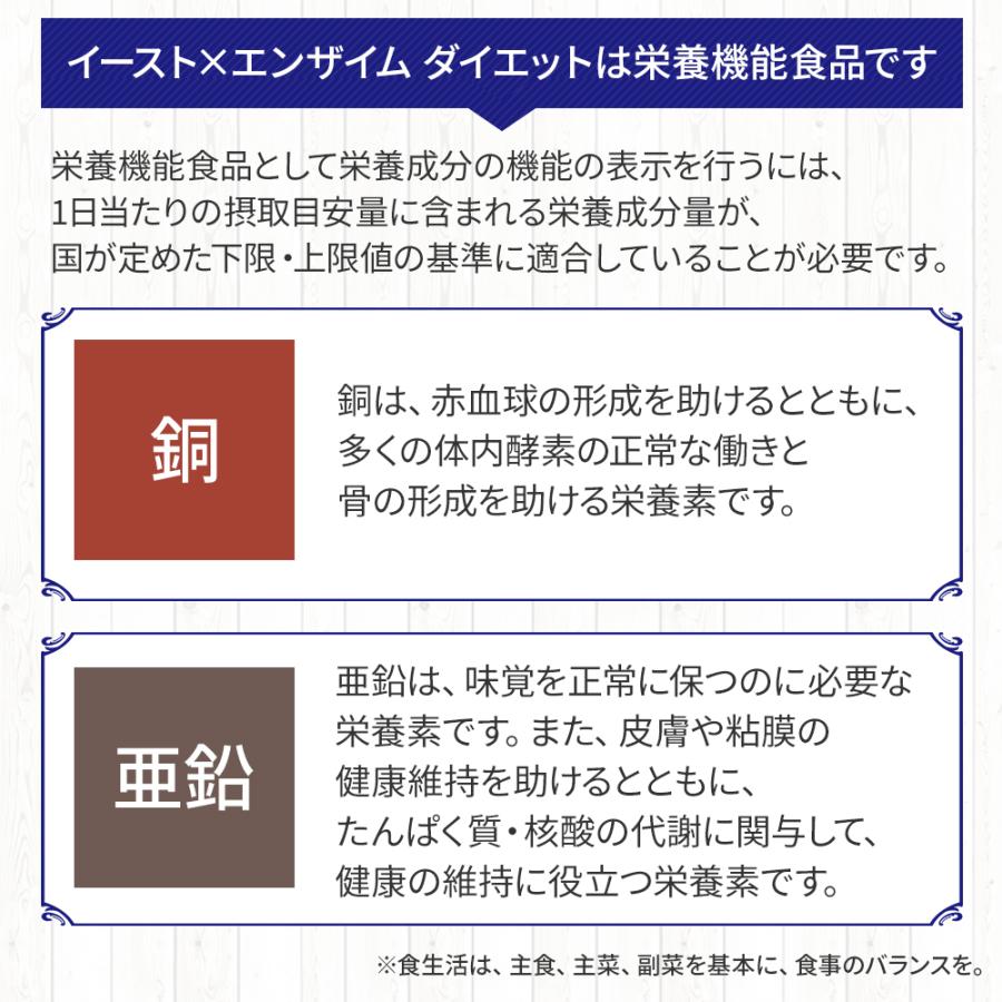 酵素 サプリ 3袋セット 酵素×酵母 イースト × エンザイム ダイエット 60粒 30回分 メタボリック 栄養機能食品 乳酸菌 酵母菌 麹 発酵 活性 代謝 | メタボリック | 13