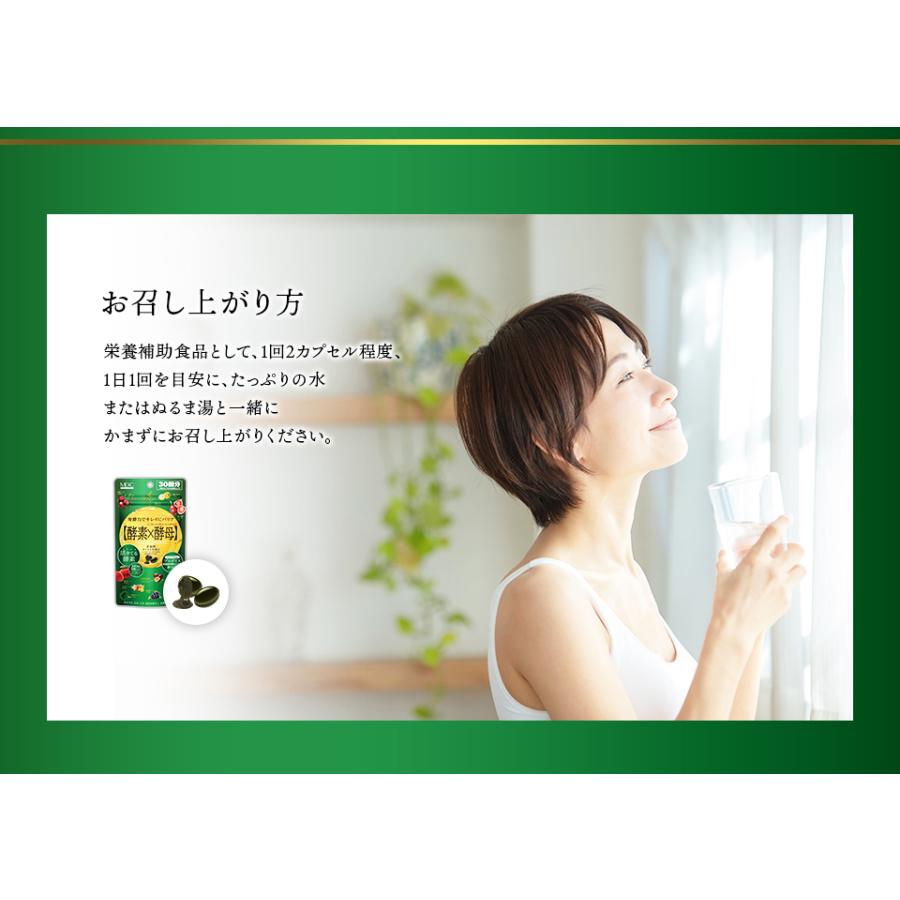 サプリメント 3袋セット 酵素 × 酵母 イースト × エンザイム クレンズバリア 60カプセル 30回分 メタボリック プロポリス 酢酸菌 はちみつ 納豆菌 乳酸菌 | メタボリック | 13