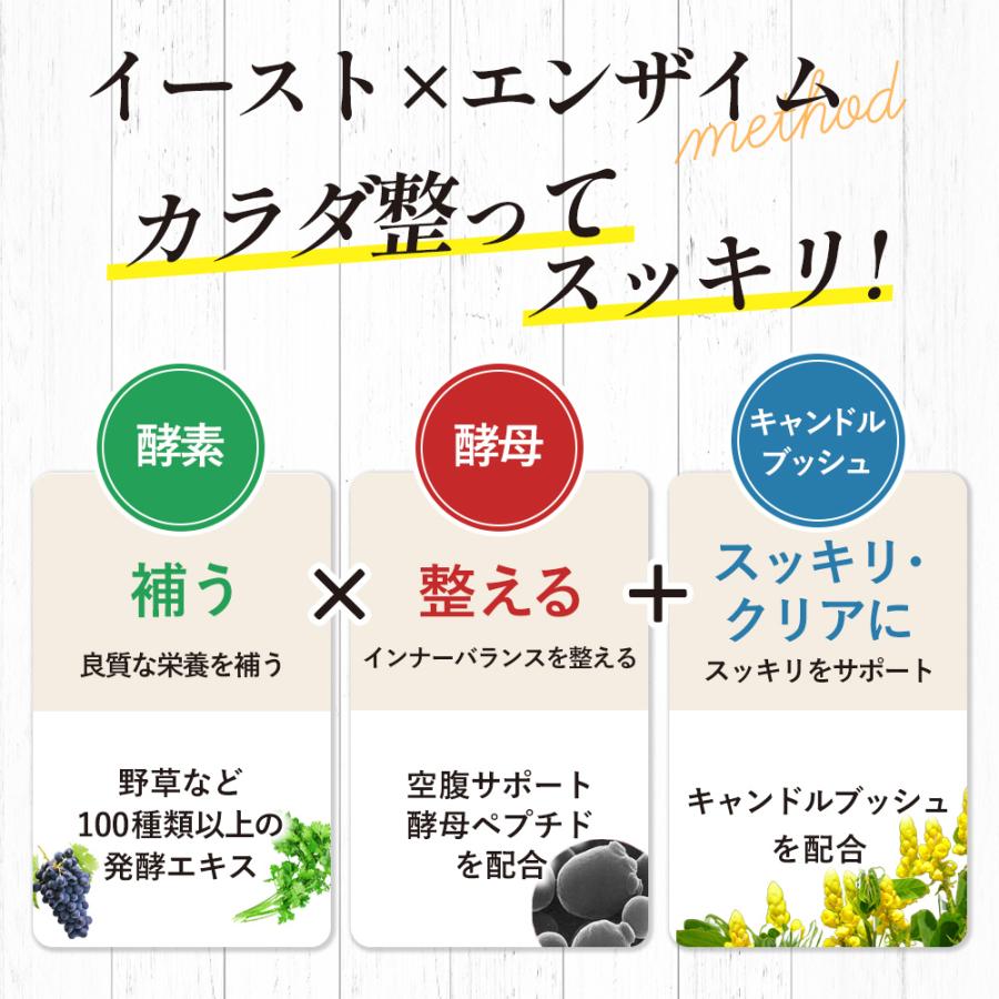 メタボリック 酵素ゼリー 酵素 × 酵母 イースト × エンザイム