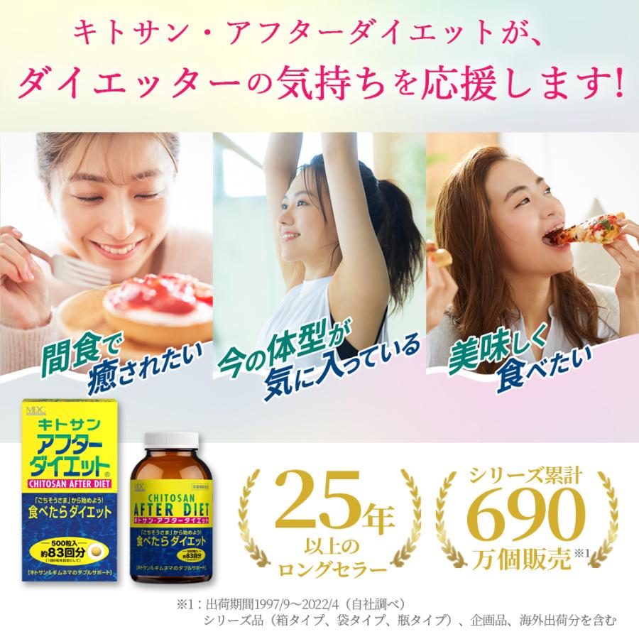 メタボリック サプリメント 2箱セット キトサン アフターダイエット