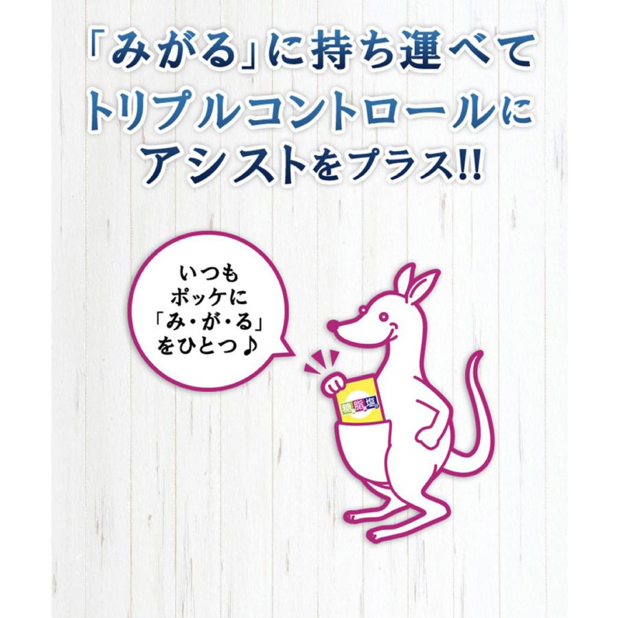 サプリメント みがる 120粒 60回分 大容量 お徳用 メタボリック サラシア キトサン 乳酸菌 食物繊維 糖質 脂質 塩分 健康食品 女性 男性｜metabolic｜05