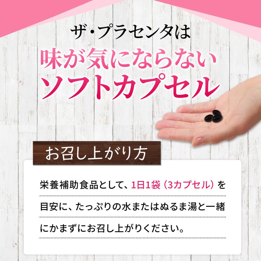 サプリメント ザ・プラセンタ 90カプセル お徳用 通販限定 メタボリック プラセンタ コラーゲン ヒアルロン酸 エラスチン ローヤルゼリー 美容 ホワイト | メタボリック | 09