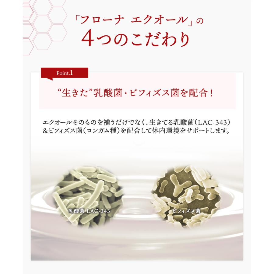 メタボリック サプリメント フローナ エクオール 50カプセル