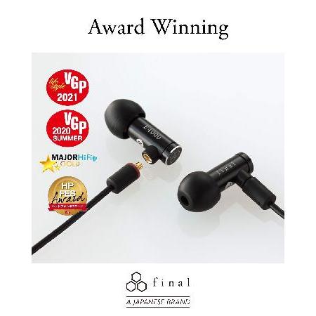 【新品 未使用 日本製】 final E4000 カナル型イヤホン MMCX端子 リケーブル対応 ファイナル 【W2809745772】(15410円)