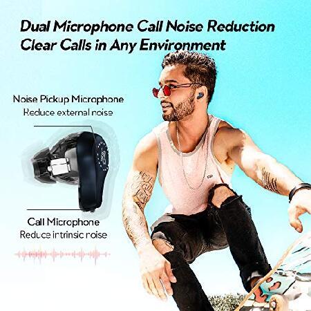 mifo O7 完全ワイヤレスイヤホン Bluetooth 5.0 Qualcomm(R) APT-X CVC8.0 デュアル・バランスド・アマチュアワイヤレス 防水スポーツ用イヤホン マイク内蔵/充 