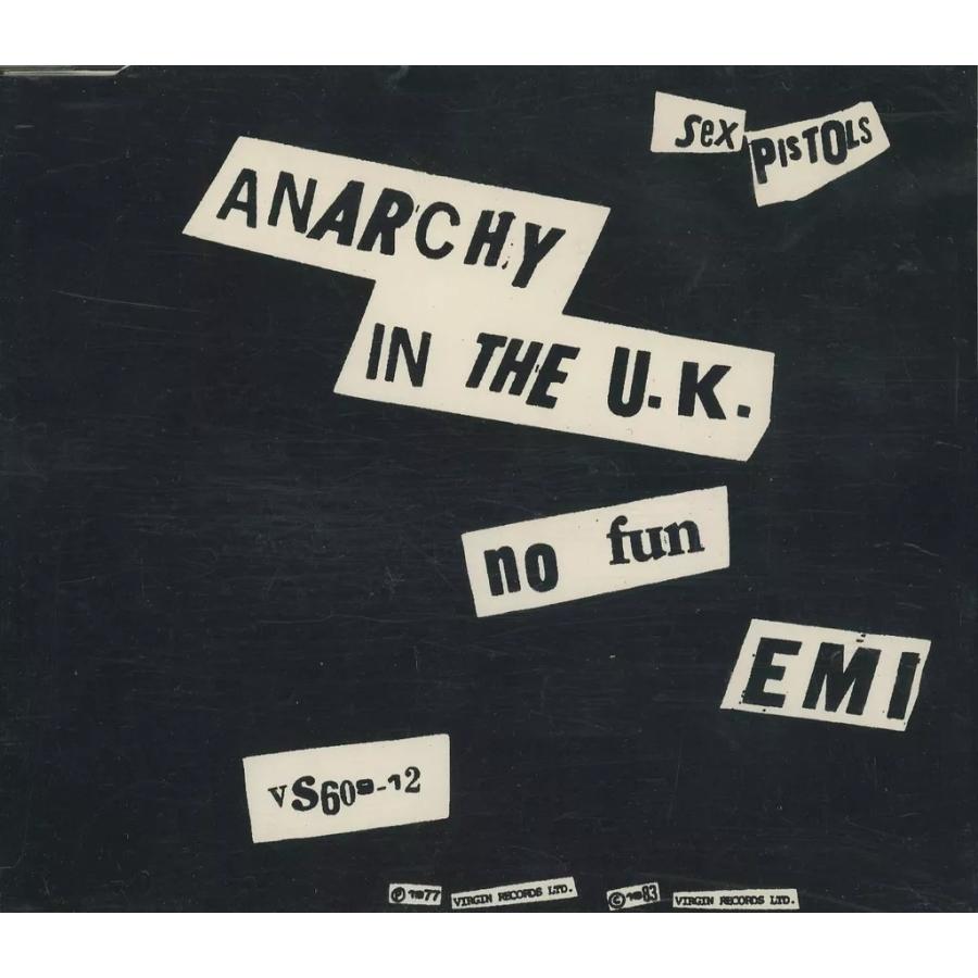 Anarchy In The U.K. [輸入盤] Sex Pistols （帯無し）